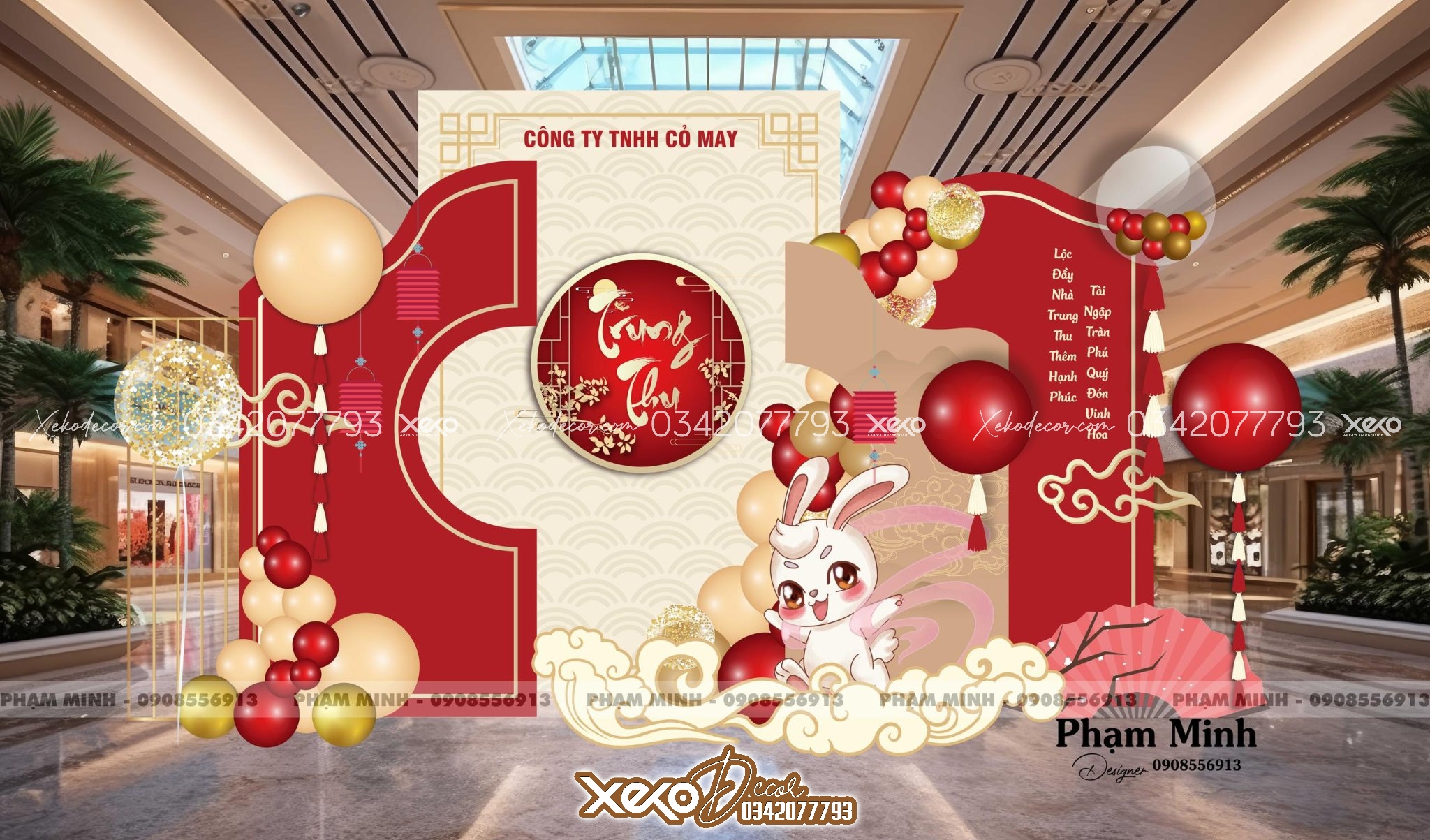 Backdrop trung thu đẹp 2024