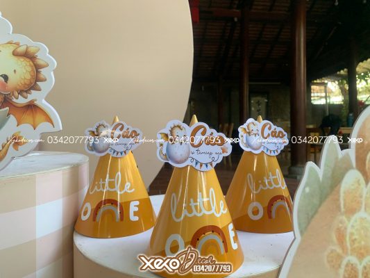Trang trí thôi nôi bé trai giá rẻ tại tphcm - Bé Cáo