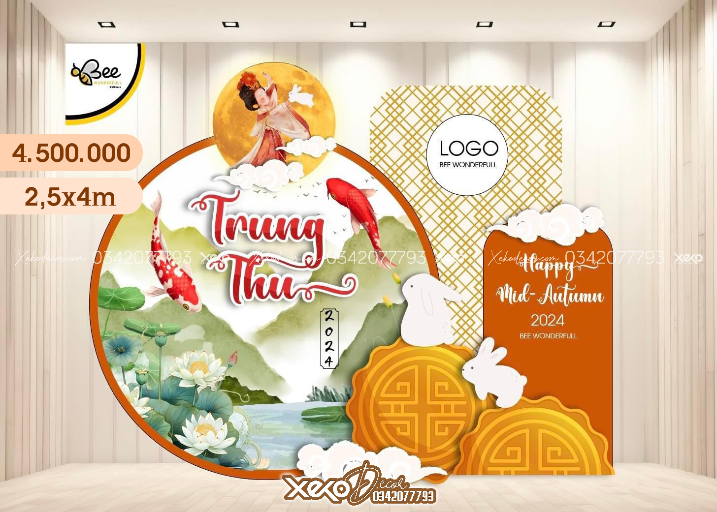Ý tưởng trang trí ngày hội trăng rằm đẹp