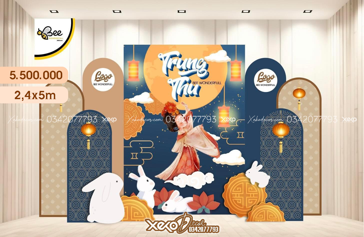 Ý tưởng trang trí ngày hội trăng rằm đẹp