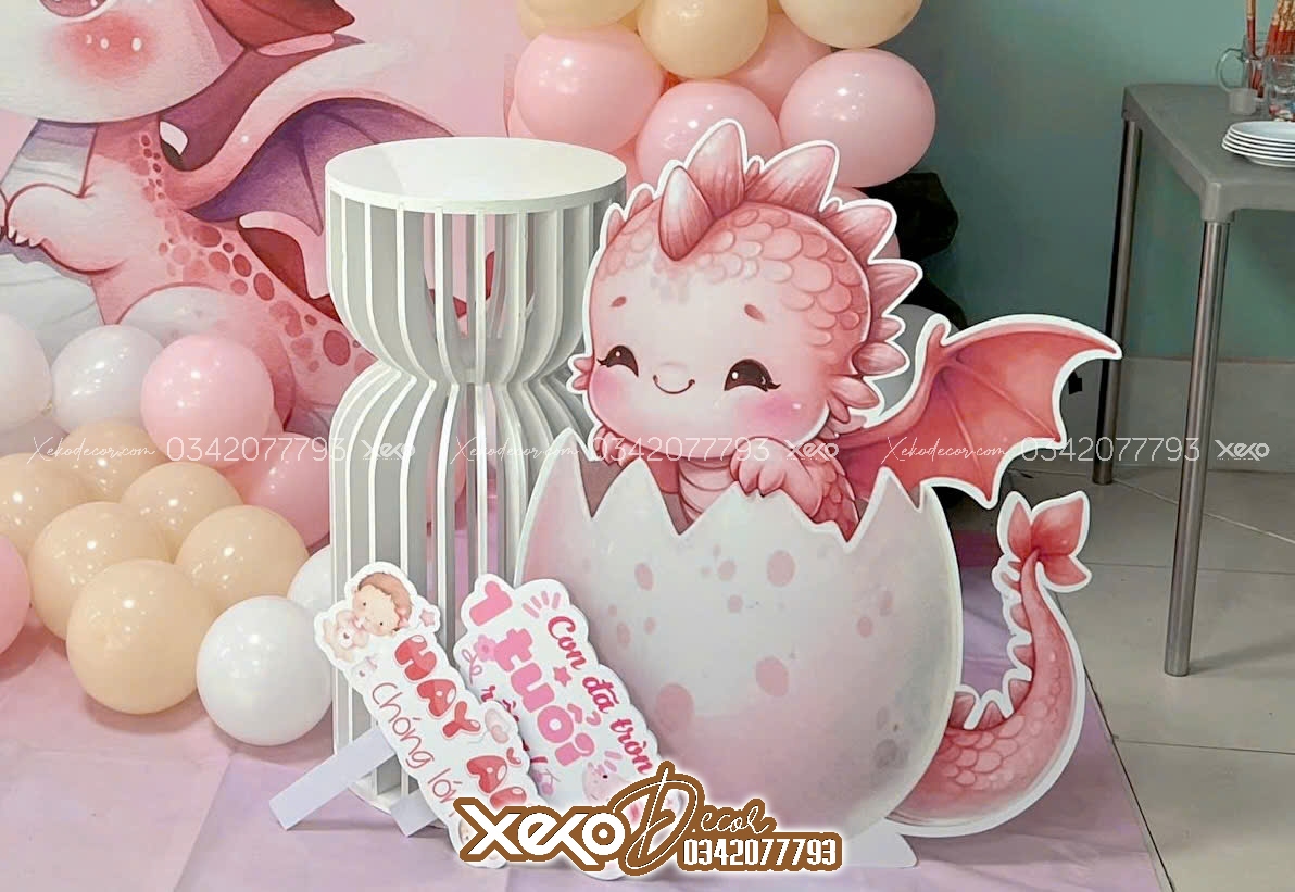 Decor thôi nôi giá rẻ-bé Bắp