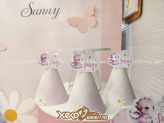 Decor thôi nôi bé Sunny